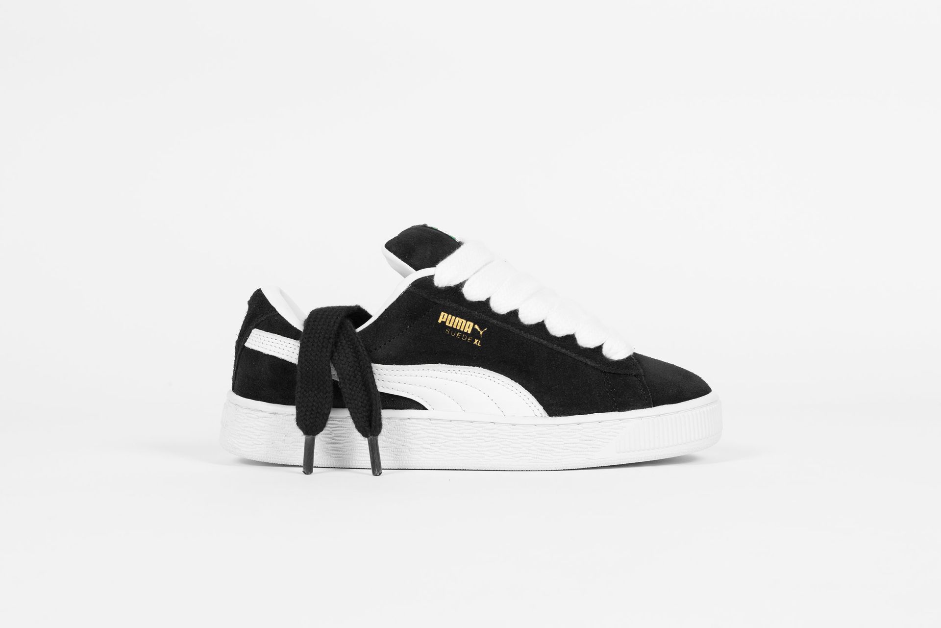 Black white puma suede online